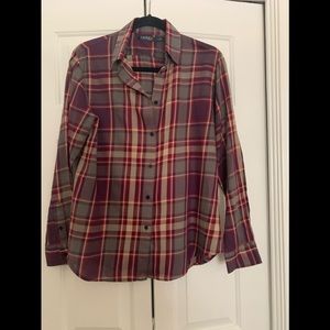 Lauren Ralph Lauren Plaid Blouse